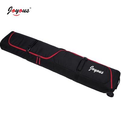 China High Quality Joyful Waterproof High Quality Rolling 165 Cm Fully Open Padded Snowboard Wheel Bags for sale