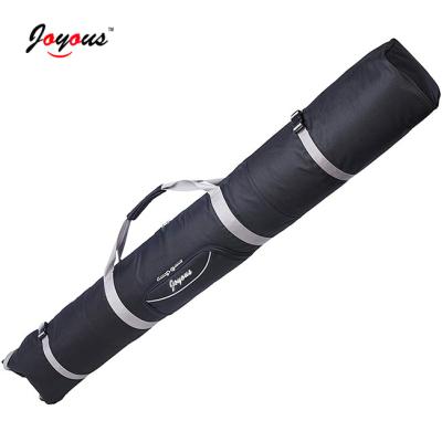 China High Quality Cheerful Ski Equipment Air Travel Adjustable Length Waterproof Durable Double Padded Ski Bag for sale