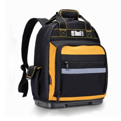 China Portable Large Capacity Multifunctional Electrician Maintenance Installation Thick Wear-resistant Thick Electrician Tool Backpack for sale