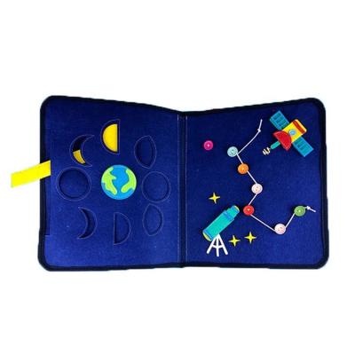 China Hot Selling Toy Cloth Books Felt Early Educational Book High Quality Creative Baby First Education For Kids Little Baby for sale