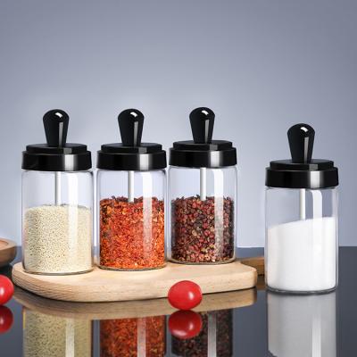 China Factory hot sale stocked natural clove set spoon cover seasoning jar with best service for sale