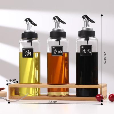 China 500ml Sustainable 20oz Stocked Cooking Oil Essential Oil Dropper Perfume Bottle Glass Olive For Cooking Essential Olive Oil Bottles for sale