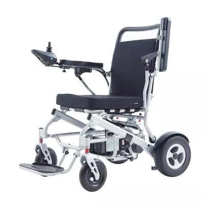 China Convenient Elder Disabled Wheelchair Folding Electric Wheelchair Motor Silla Electrica Para Discapacidad for sale