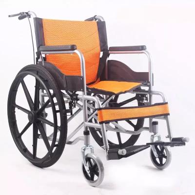 China Convenient high quality seat with widened and high load bearing manual wheelchair for sale