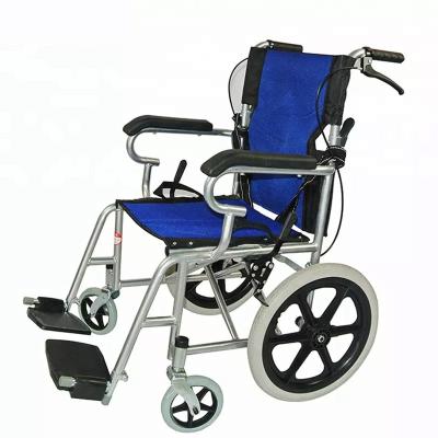 China Manufacturer Wholesale Foldable Convenient Solid Tire Portable Manual Wheelchair for sale