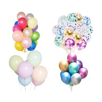 China Toy Gift Toy Various Different Kinds Of Gift And Size Metal Metllic Color Helium Latex Party Decoration Supplies Balloon Balloon With Variety Type for sale