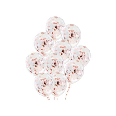 China Transparent Toy Big Giant Wedding Party Decoration Confetti Helium Latex Balloon Toy Clear Feather Filled Globos 36inch Gift For Stuffing for sale