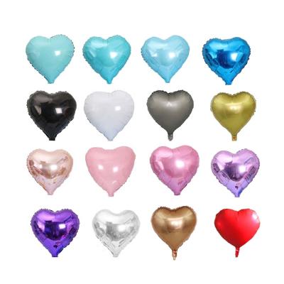 China Valentine's Day Gift Toy Wholesale Wedding Decoration Foil Heart Shaped Balloon for sale