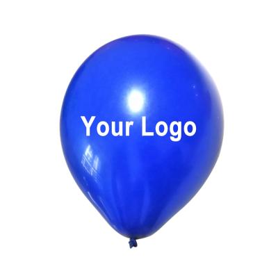 China Toy Advertising Toy Company Advertising Balloon Inflate 1 Color 1 Side Screen Printing 12 Inch Magic Balloon Diy Logo Latex Balloon For Birthday for sale