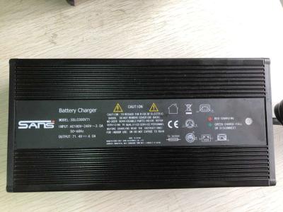 China Leichtes 300W 60V 4A tragbares Ebike Ladegerät PSE zu verkaufen