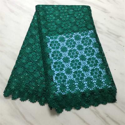 China New Design AF51613 Viable French Lace Fabric African Guipure Cord Lace Fabric for sale