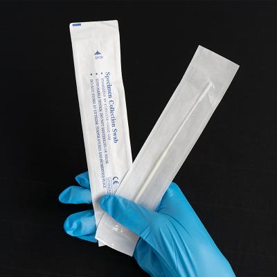 China In Stock Medical Antigen Test Swab Flocked Nasal Swab Medical Materials test for sale