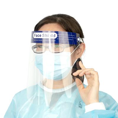 China Anti fog Face Shield Full Face Clear Fashion Face Shield Color For Sale for sale