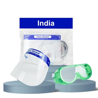 China Stocks Transparent medical face shield Anti Fog Bubble Face Shield face protection Shield for sale