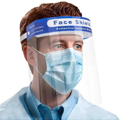 Κίνα Safety Clear Oil-proof Sponge Face Shield Ultraviolet Light support logo printing προς πώληση