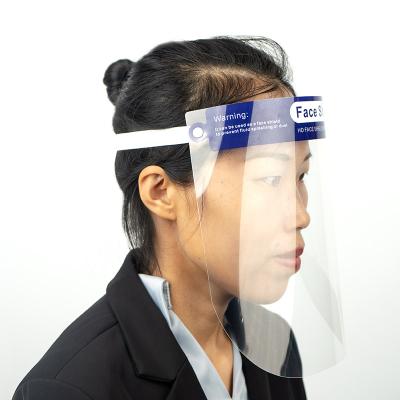 中国 transparent Oil-proof Sponge Face Shield Ultraviolet Light  Hospital face shield 販売のため