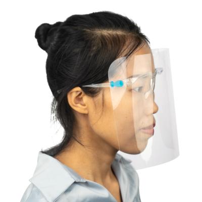 China UV resistant Plastic Face Covering ANDX safety with glass frame for Medical  use for sale