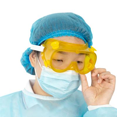 China PPE Manufacturer Supply high quality anti fog Medical Goggles disposable for sale