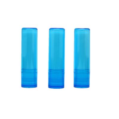 China Wholesale Clear Empty Mini Lip Balm Lip Balm Tube 4.8G Lipstick Container Packaging Plastic Tube for sale