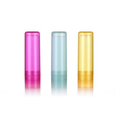 China New Cosmetic Wholesale Empty Plastic Mold Lipstick Container Lip Balm Tube 4.8g for sale