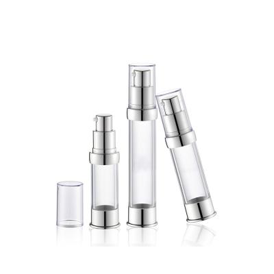 China Luxury Skin Care YVES Cream Airless Bottle 15ml 20ml 30ml Empty Plastics Pray Bottles for sale