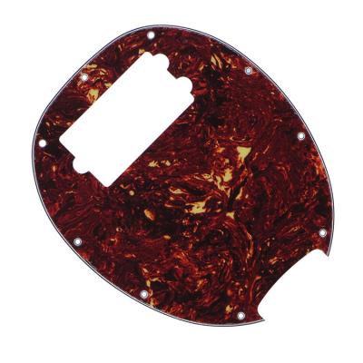 China Musicman Bass style 4Ply Vintage Tortoise Guitar Scratch Plate Pick Guard Musicman Bass Pickguard for 4 String Bass Guitar Parts for sale