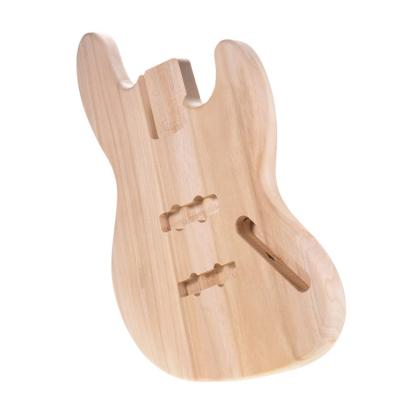 China GUITAR Wholesale Paulownia bass guitar bodies unfinished Bass Barrel  4 string JZ bass guitar body for sale for sale