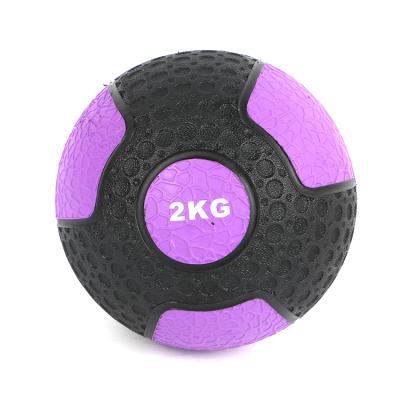 China 2021 New Design Durable Gym Equipment Home Fitness Accessories Rubber Medicine Ball for sale