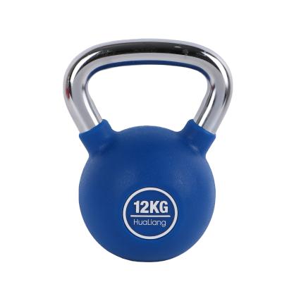 China Features Durable Colorful PU Kettlebell Kettlebell Different Weightlifting for sale