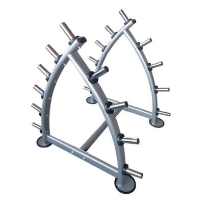 China OEM Modern Factory Barbell Mobile Fitness Iron Storage Rack For Exercise Weights for sale