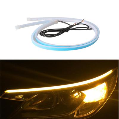 China Hotel 2 Years Warranty 12VDC 30cm 45cm LED Running Lights Flashing Strip 60cm Flexible Waterproof For Car For Vehicle for sale