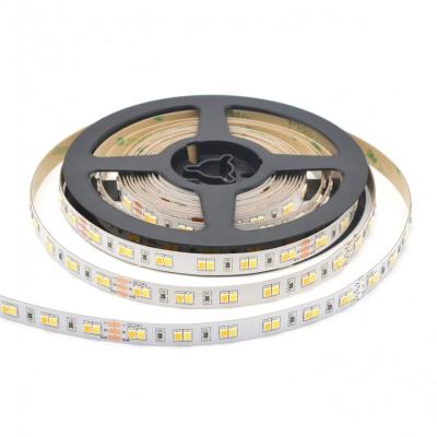 China Hotel factory direct hot sales 2700K 6500K DC24V 19W 192 LEDs/m 2835 SMD TDC double beams dimmable color led flexible strips for sale