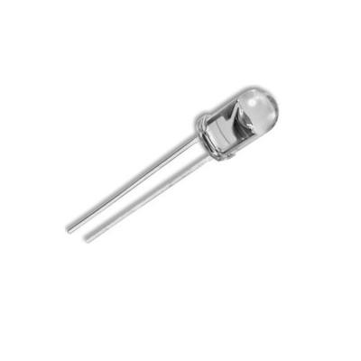 China Hot Sales Beam 20mA 1.9-2.1 Vdc 30 Degree 2 Pin 5mm 590-595nM Pure Yellow LED Diodes For Traffic Light 5 Mm Dip Led for sale