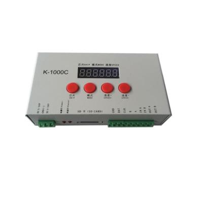 China DC5V DC12-24V SD Cards K-8000C K-1000C Full Color Program Controllers for Addressable Strip and Led Modules DMX512 SK6812 LED Touch Screen or Button for sale