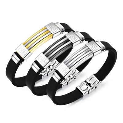 China CLASSIC Layered Leather Bracelet, Beads Bracelet Stainless Steel Charm Leather Men Bracelet for sale