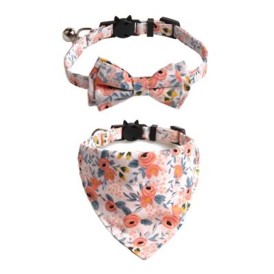 China Padded Custom Padded Various Pattern Pet Pattern Bow Tie Collar Scarf Bandana Wholesale Pet Dog Bandana for sale