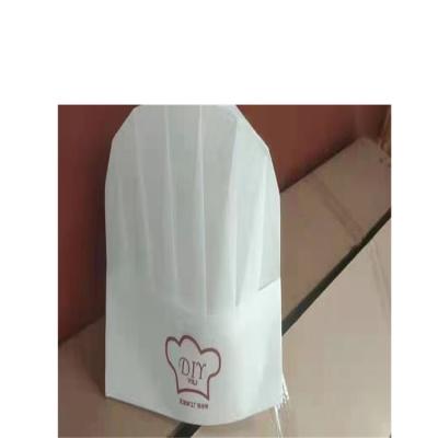 China Hot Selling 80g Paper Kids Chef Hat Popular Paper Chef Hat Restaurant Kids Chef Hat for sale