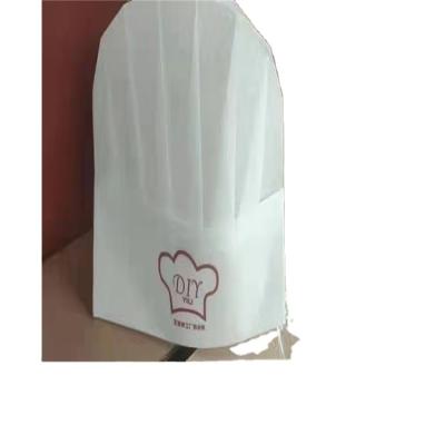 China 80g Paper Best Selling Children's Cook Hat Popular Design Adjustable Children's Cook Hat Disposable Children's Cook's Hat for sale