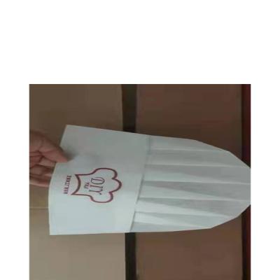 China 80g paper manufacturer produces solid color chef hats, which can be customized for kitchen kids chef hats and disposable product for sale