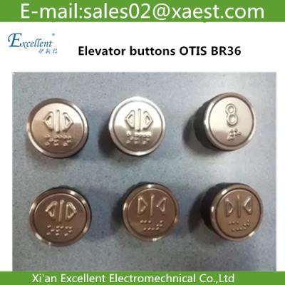 China Otis elevator buttons BR36 button / OTIS BR36 button / BR36 Braille buttons for sale