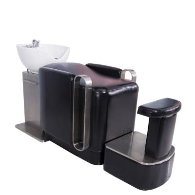 China Modern Shampoo Bed Shampoo Chair Salon Furniture Shampoo Station Sink for sale