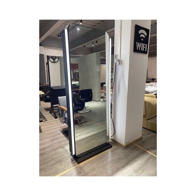 China Hot selling commercial furniture beauty salon hair mirror station for sale for sale