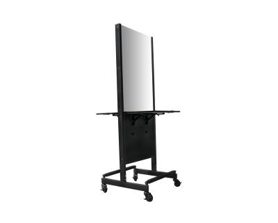 China Modern Barber Shop Equipment Double Side Styling Station Barber Mirror Station for sale