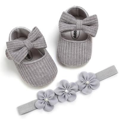 China Wholesale New Design Newborn Girl Shoes Breathable Crochet Soft Bottom Infant Baby Shoes Kids Baby Shoes for sale