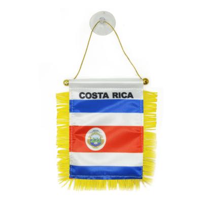 China Decoration low price and high quality simple small flag hanging wall banner pennant flag for sale