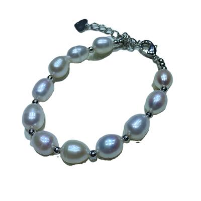 China FASHIONABLE Freshwater Natural Teardrop Pearl Jewelry Big Bead Bracelet for sale