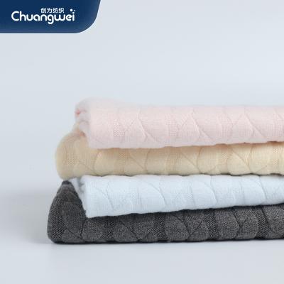 China Brushed no MOQ single scuba fabric keqiao kg scuba knitting brushed fabric for autumn and winter clothes for sale