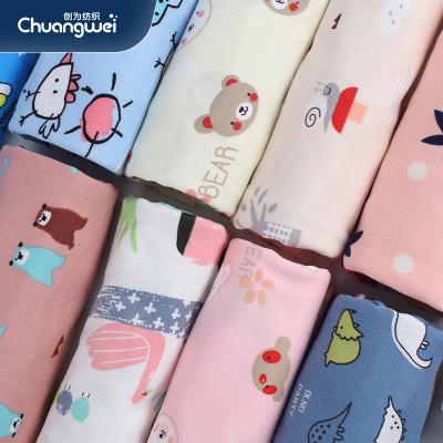 China Heat-insulation China Manufacturer Single Sided Brushed Fabric Printed Knitted Fabric Milk Cartoon Silk Fabric for sale