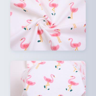 China organic cotton jersey baby print fabric hometextile fabrics for sale