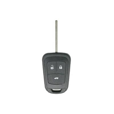 China Aftermarket Vehicle Key ForChevrolet 2 Buttons Remote Key Shell With Logo for sale